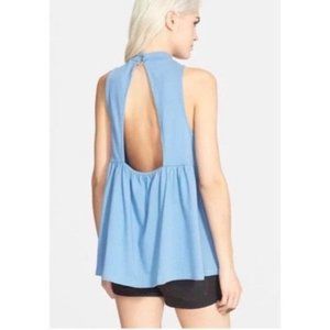 Free People Cupcake Retro Mock Tank Cutout
